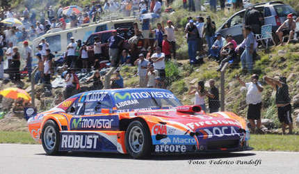 Ledesma terminó segundo con el Chevrolet. (Foto: gentileza Federico Pandolfi).