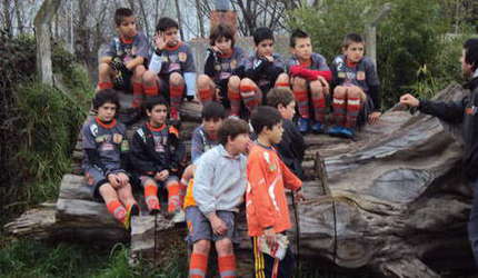 La clase 2003. (Foto: gentileza Prensa Los Patos Fútbol Club).